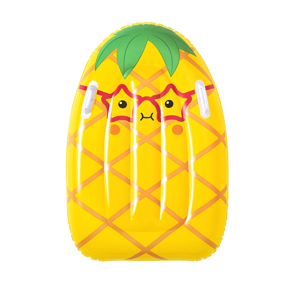 E-shop Detské nafukovacie lehátko rukoväťami Bestway Ananas 84cm x 56cm - 50260