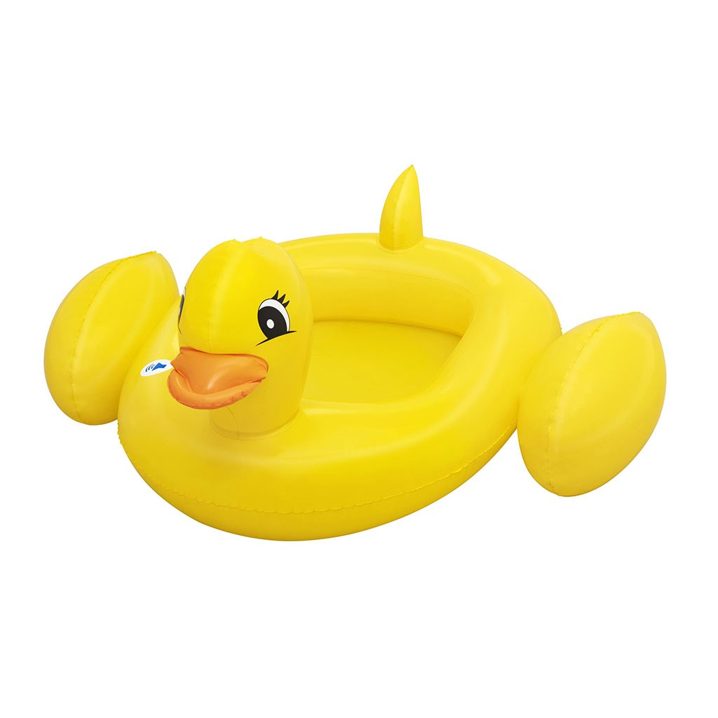 E-shop Detská nafukovacií čln so zvukom Bestway Kačička 102x99 cm - 50254