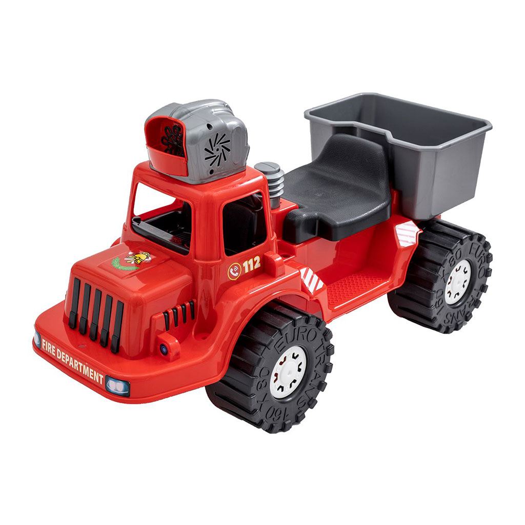 E-shop Detské hasičské odrážadlo s bublifukom BAYO 70 cm - 50318