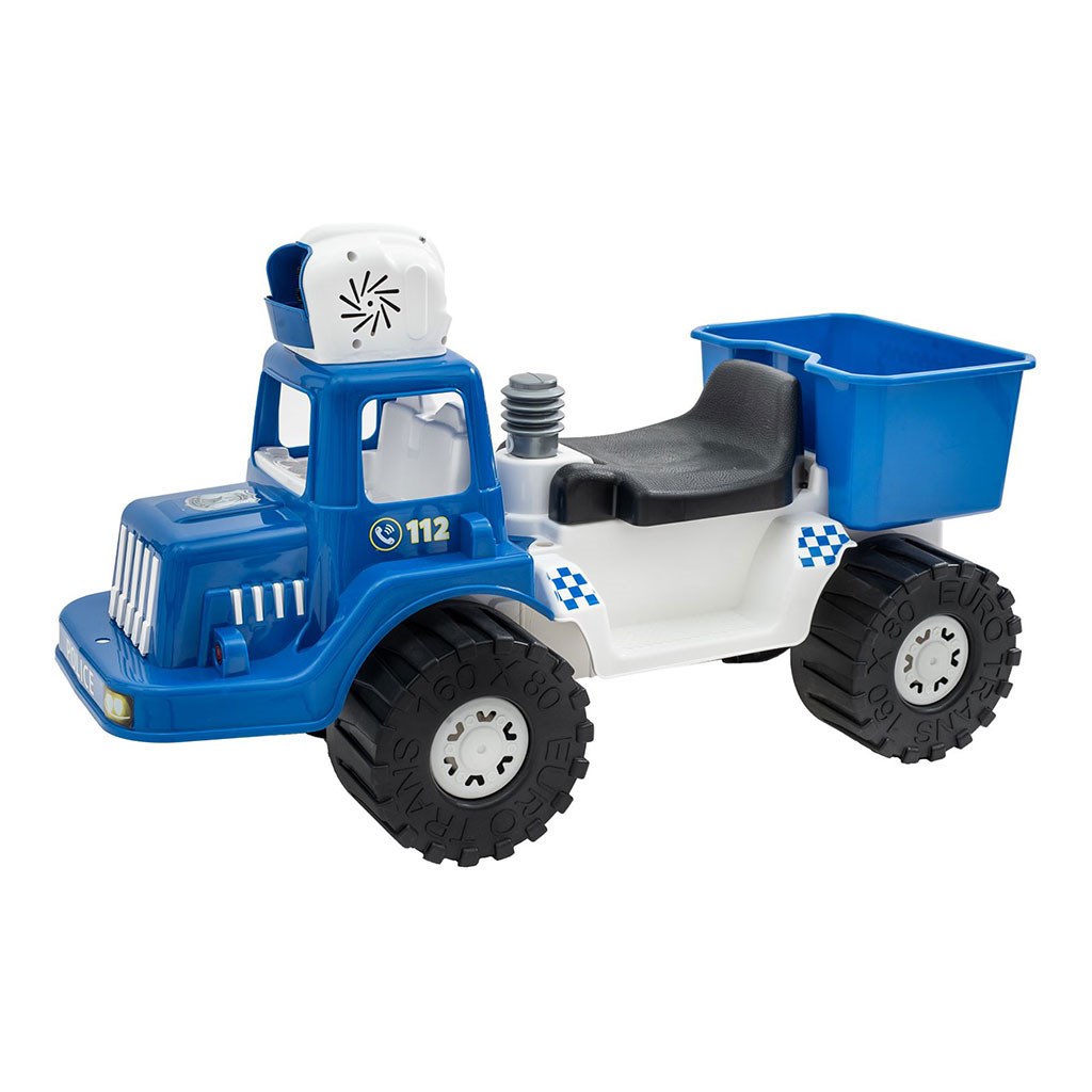E-shop Detské policajné odrážadlo s bublifukom BAYO 70 cm - 50343
