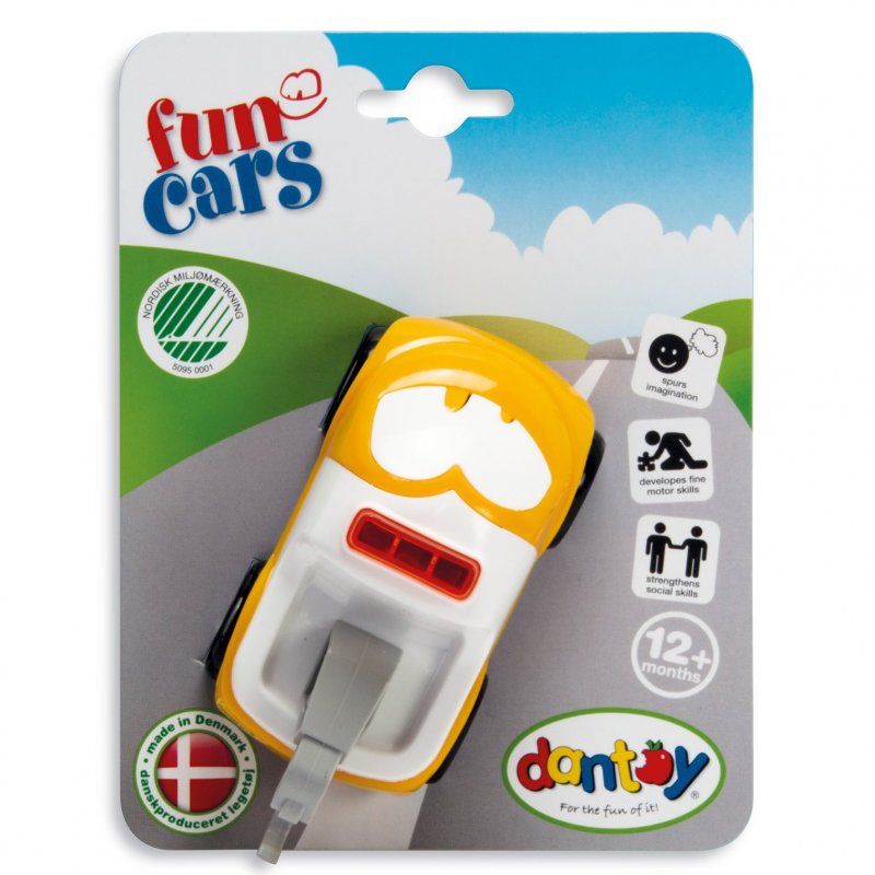 E-shop DANTOY Fun Cars odťahovka oranžová 1ks 12m+