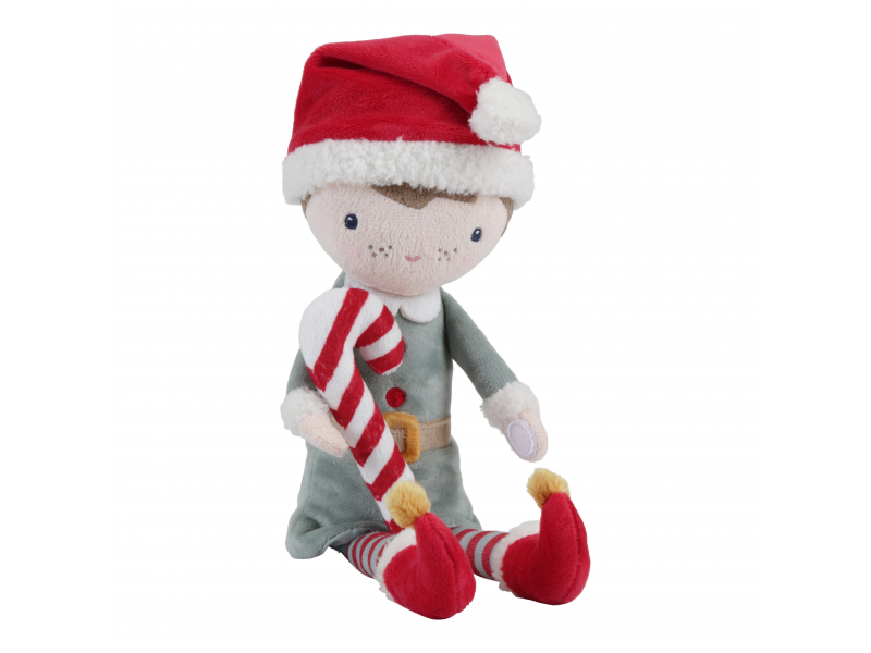 E-shop Little Dutch Bábika Jim vianočná 35cm