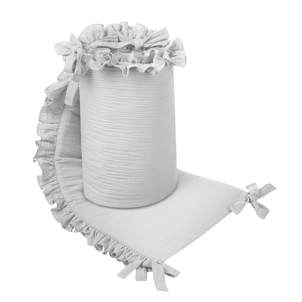 E-shop Mantinel do postieľky Belisima Mušelín grey - 51200