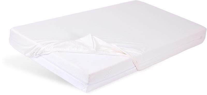 E-shop BABYMATEX Plachta ochranná s gumičkou Bamboo biela 60x120 cm