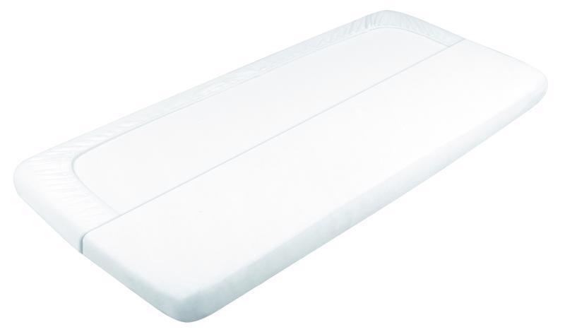 E-shop BABYMATEX Plachta nepremokavá s gumičkou Tencel 60x120 cm biela