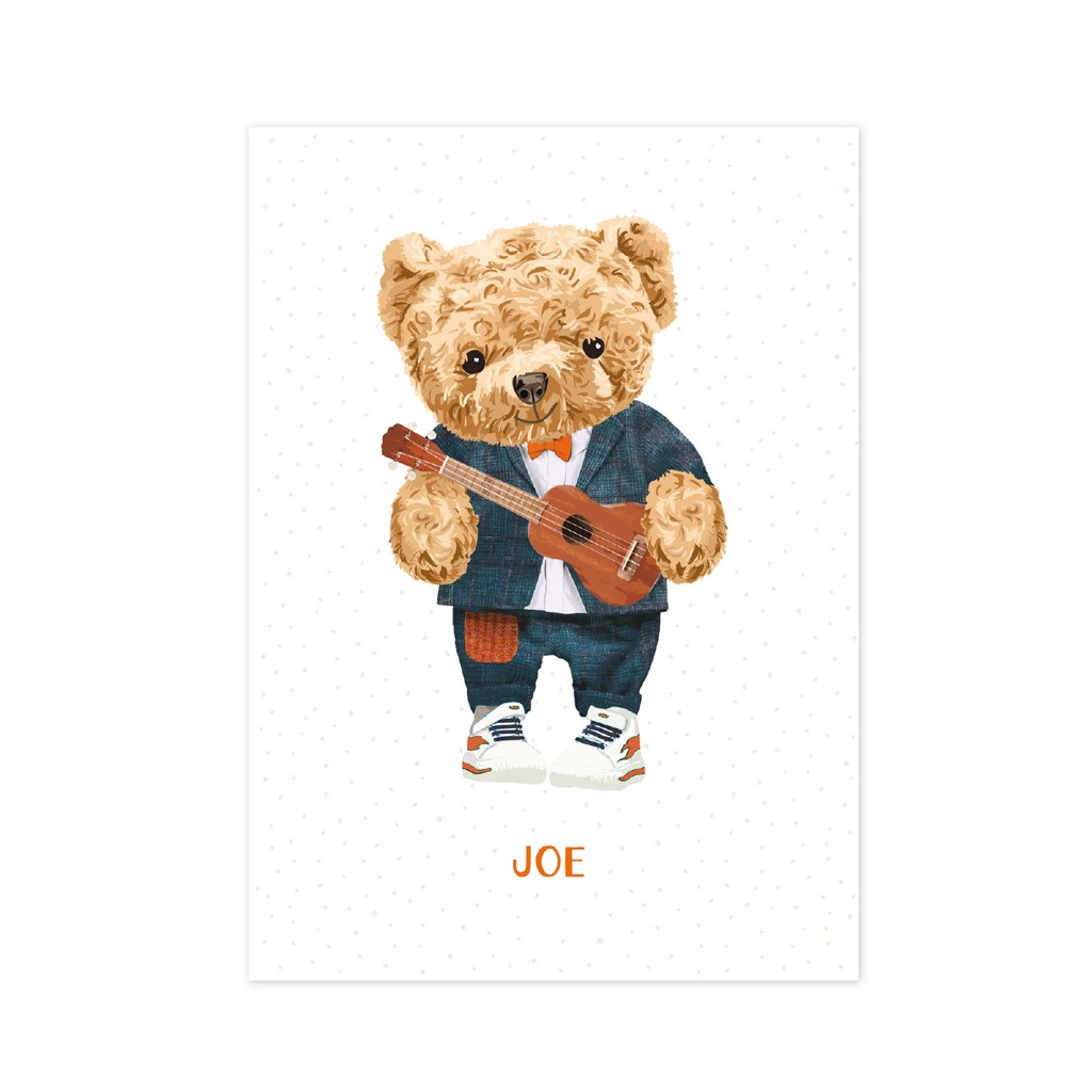 E-shop CEBA Plagát Fluffy Puffy Joe 50 x 70 cm