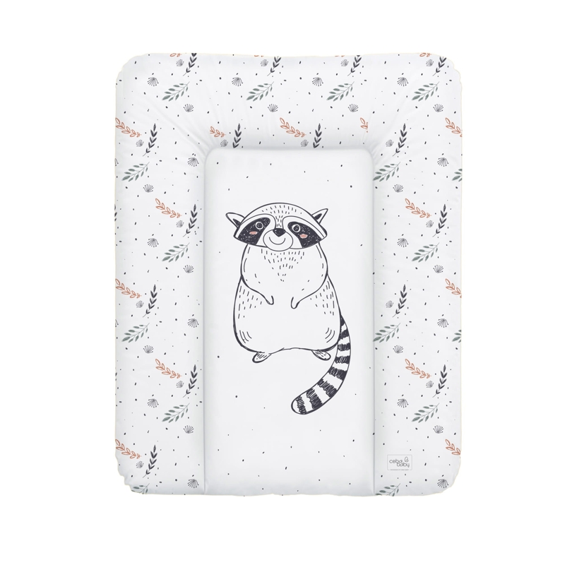 E-shop CEBA BABY Podložka prebaľovacia mäkká (50x70) Raccoon