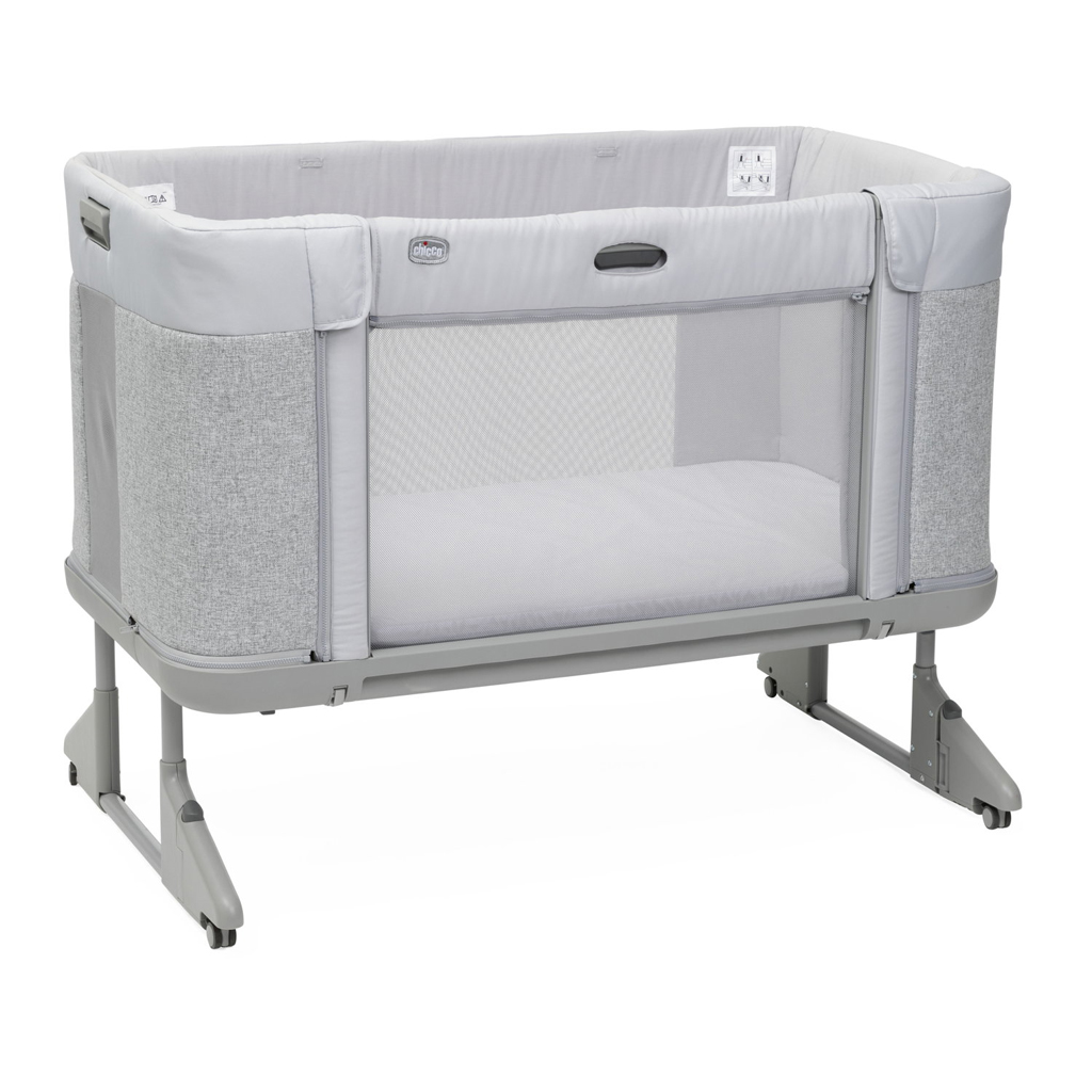 E-shop CHICCO Postieľka Next2Me Forever - Ash Grey