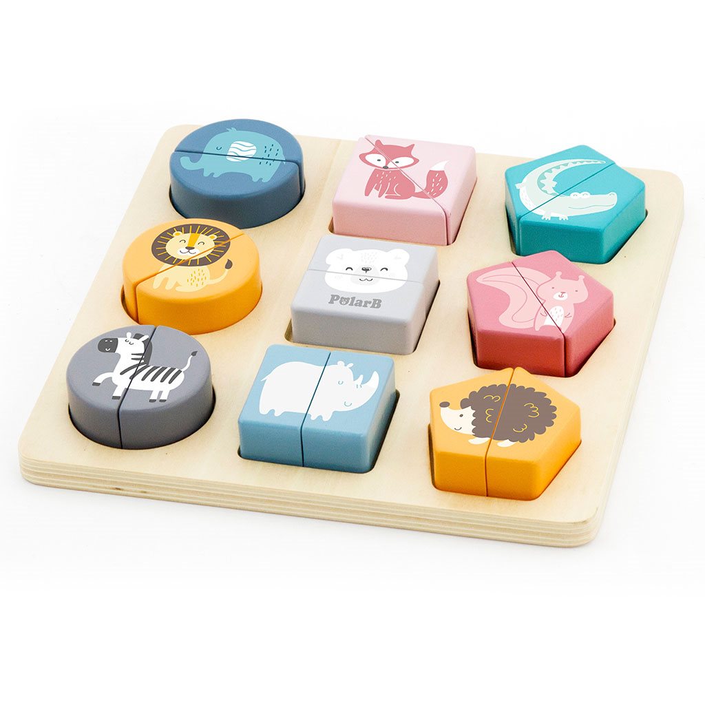E-shop Drevené puzzle Viga Zoo - 51607