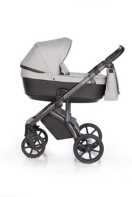 E-shop Roan kombinovaný kočík BLOOM Pattern, silver chevron, 2-kombinácia
