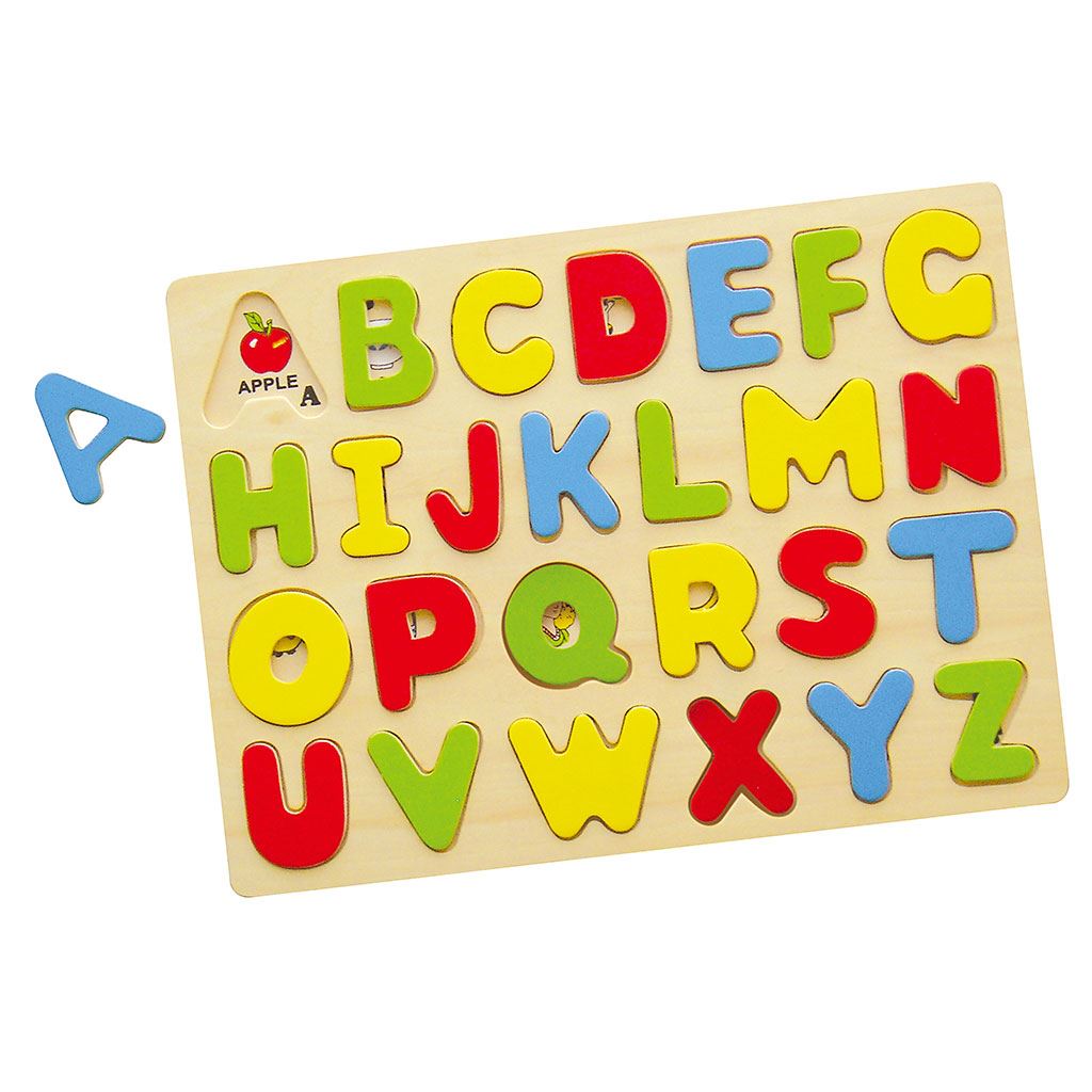 E-shop Detské vkladacie puzzle Viga Abeceda - 51633