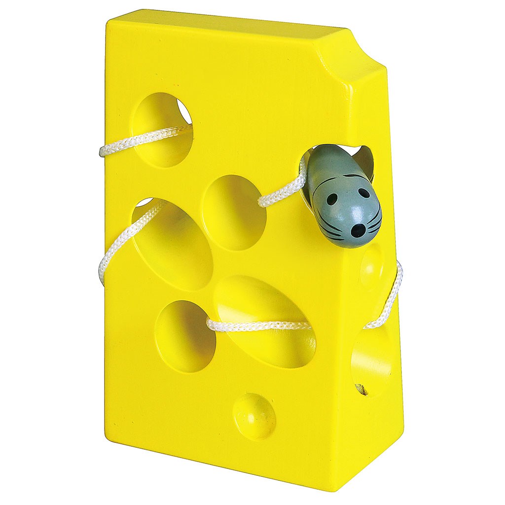 E-shop Drevená hra Viga Myš v syre - 51648