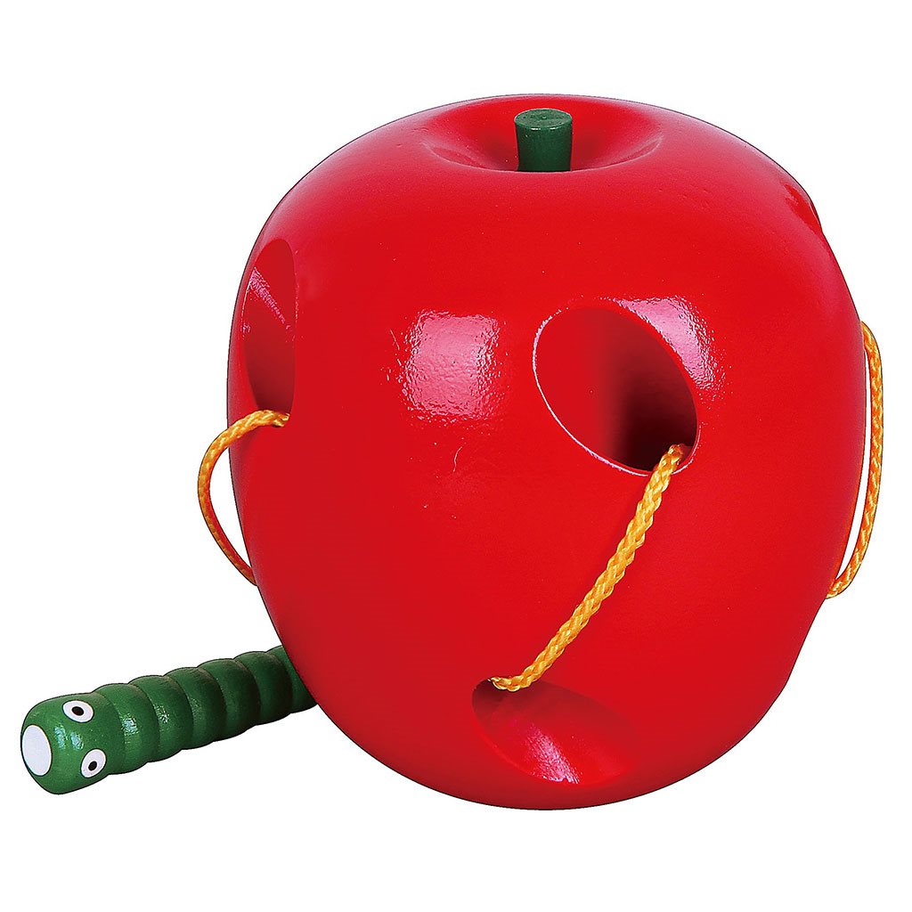 E-shop Drevená hra Viga Červík v jablku - 51649