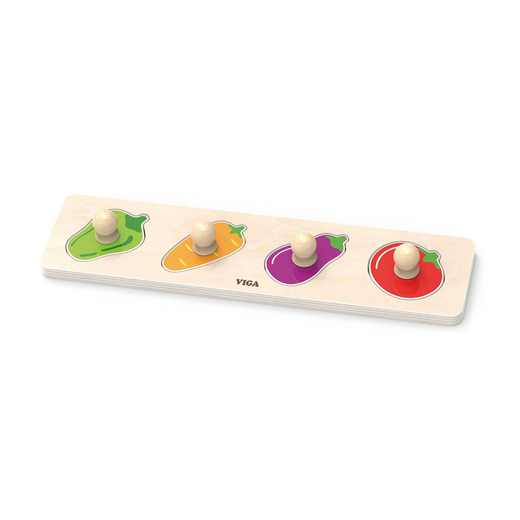 E-shop Drevené puzzle zelenina Viga - 51808