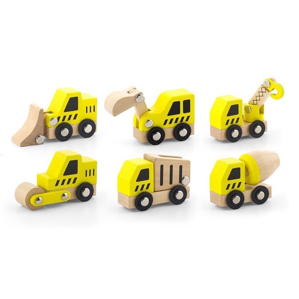 E-shop Drevená autíčka Viga Stavba - 51943