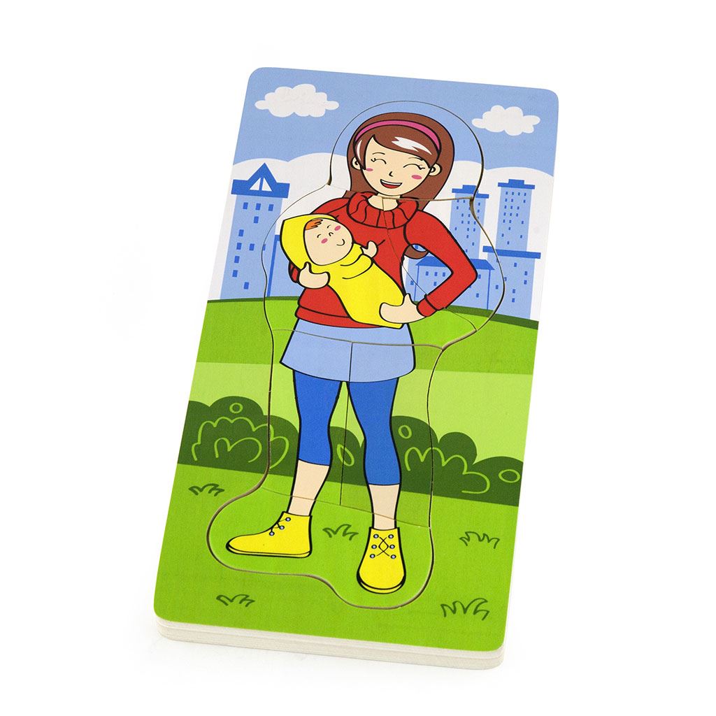 E-shop Drevené puzzle Viga Ako rastie dietˇatko - 52025
