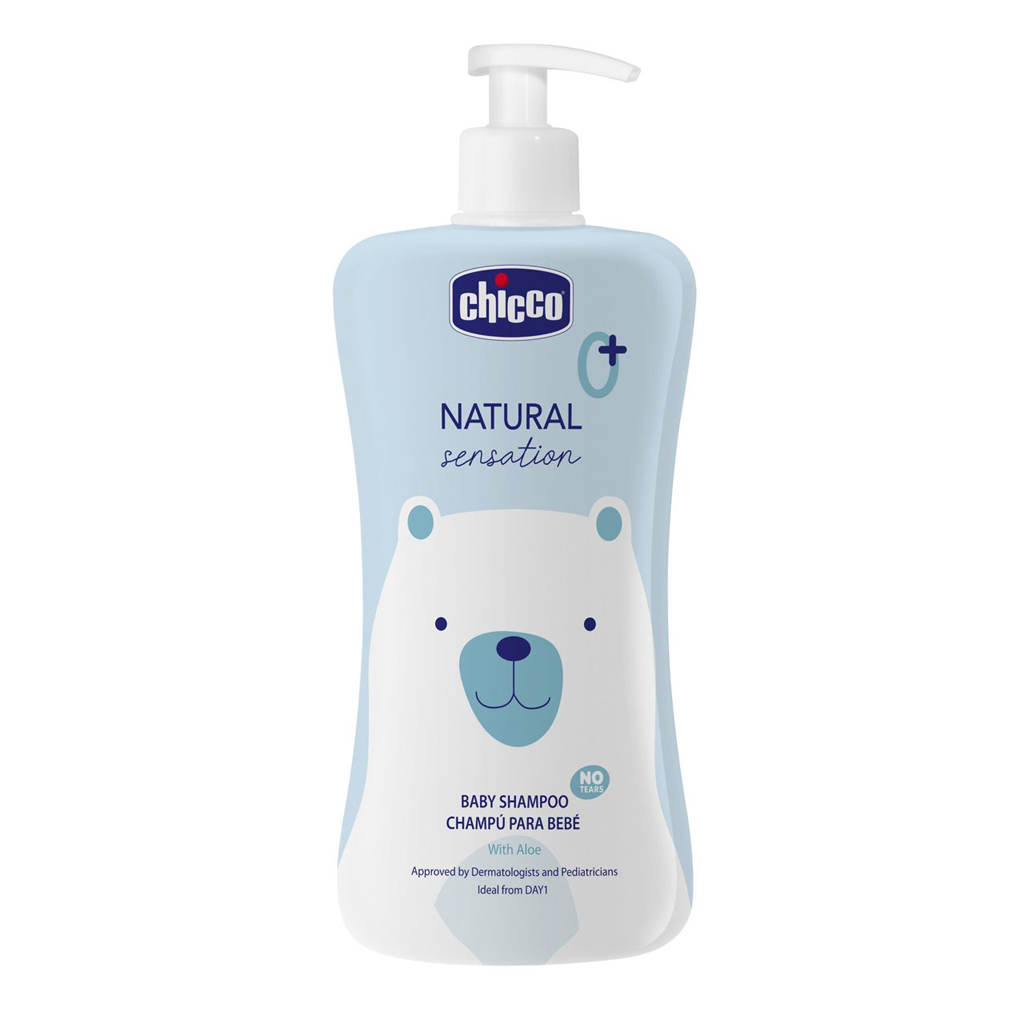 E-shop CHICCO Šampón s aloe Natural Sensation 500ml, 0m+