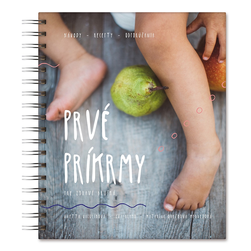 E-shop Zebra & Me Kniha - PRVÉ PRÍKRMY,PRVÉ PRÍKRMY SK