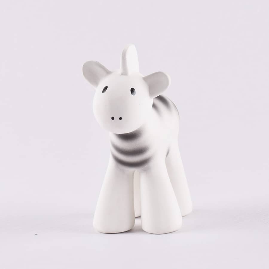 E-shop Tikiri Safari - hrkálka a hryzátko z prírodnej gumy,Zebra