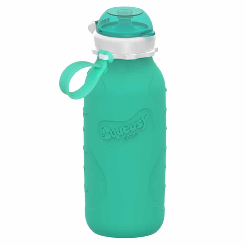 Squeasy Gear silikónová fľaša 480ml,Aqua