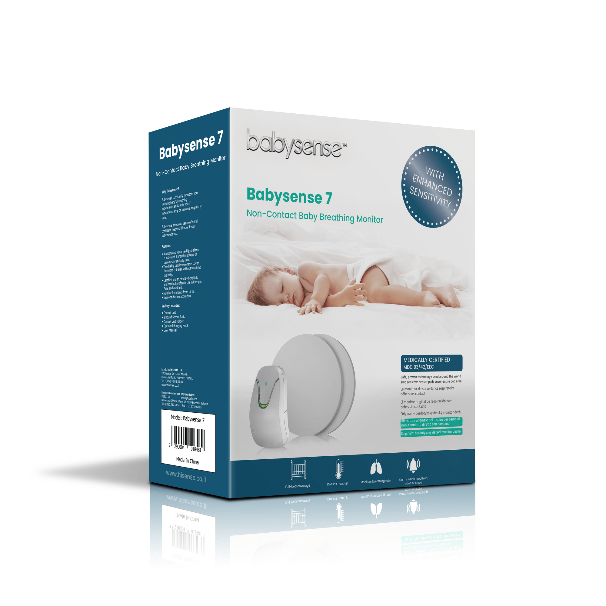 E-shop Hisense Monitor dychu Babysense 7 New