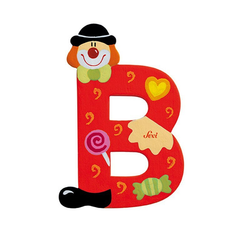 E-shop SEVI Písmenko B - Klaun