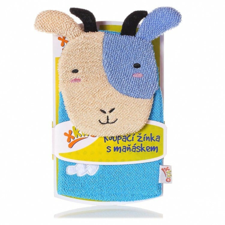 E-shop XKKO Rukavica na kúpanie s bábkou - Ovečka