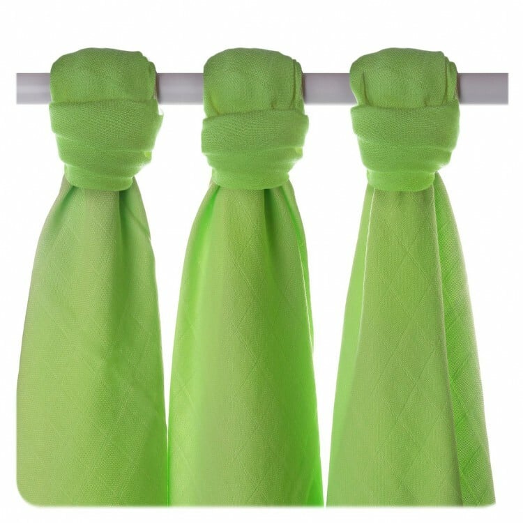 E-shop XKKO BMB Bambusová plienka Colours 70x70 - Lime (3ks)