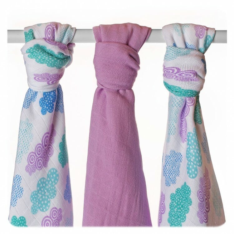 E-shop XKKO BMB Bambusová plienka Heaven For Boys, 70x70, (3ks)