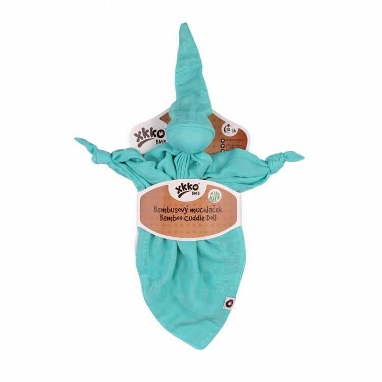 E-shop XKKO Bambusový maznáčik, Turquoise