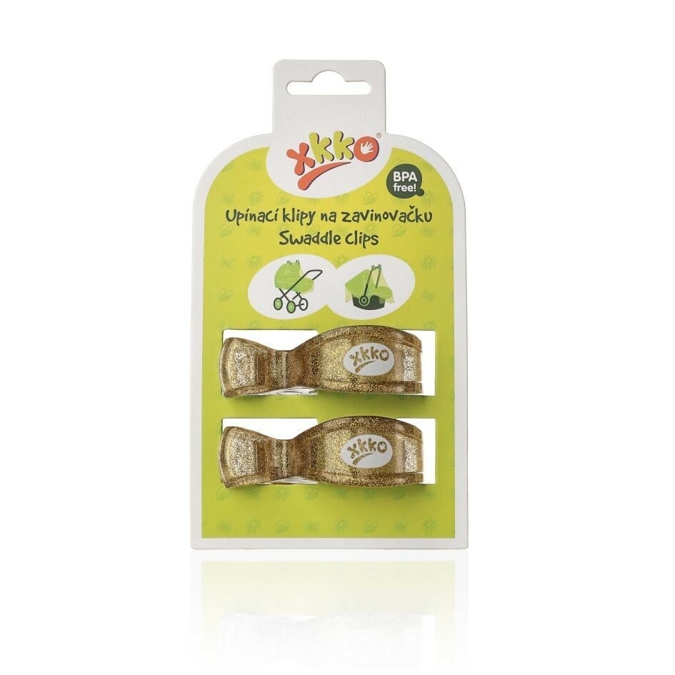 E-shop XKKO Klipy na kočiar 2ks - Gold