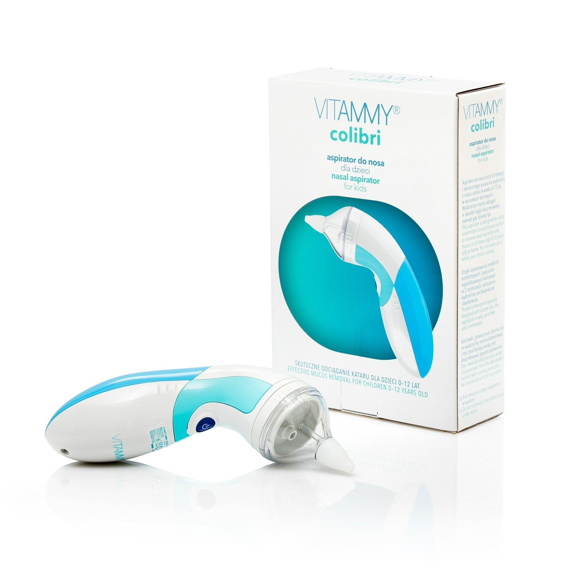 E-shop VITAMMY COLIBRI elektrická odsávačka hlienov