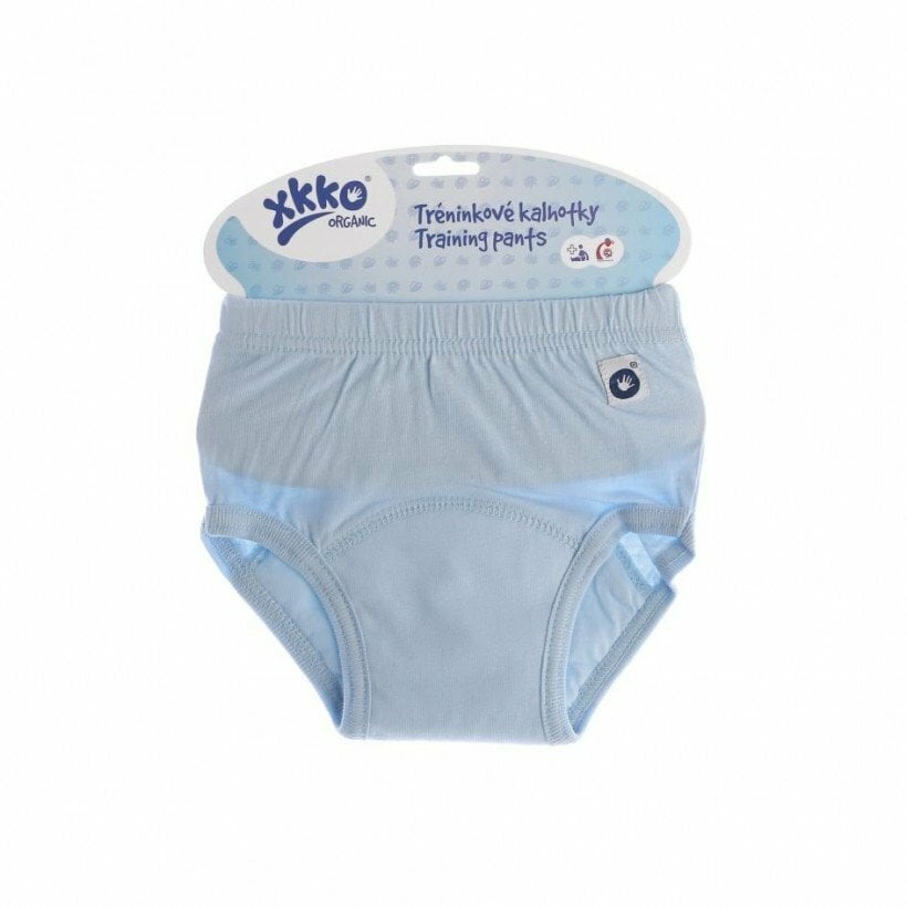 E-shop XKKO Tréningové nohavičky Organic - Modré, veľkosť M