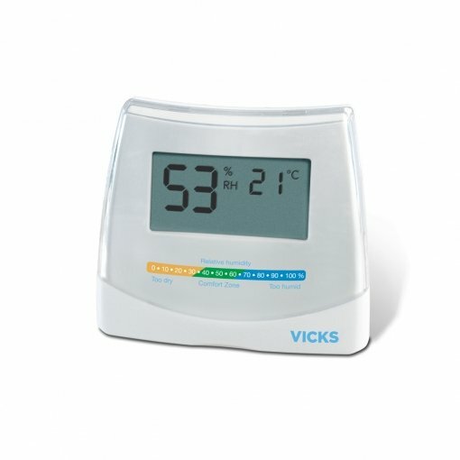 E-shop VICKS 2v1 Vlhkomer a teplomer