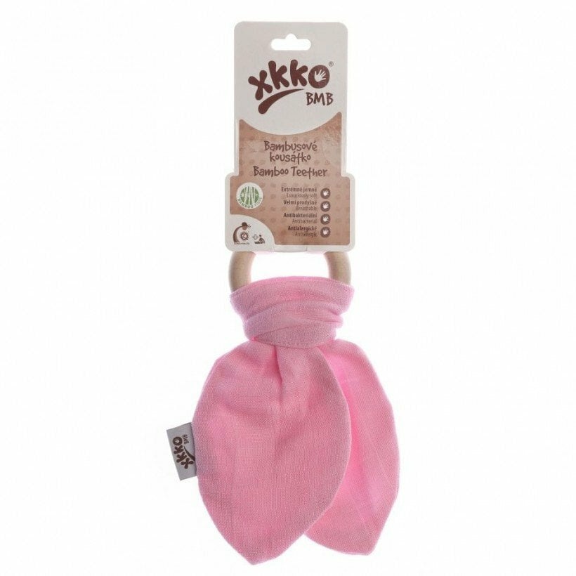 E-shop XKKO BMB Hryzátko Lístky - Baby Pink