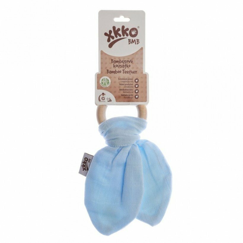 E-shop XKKO BMB Hryzátko Lístky - Baby Blue