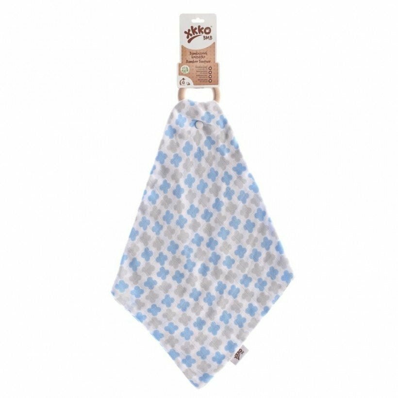 E-shop XKKO Hryzátko BMB s plienkou - Baby Blue Cross
