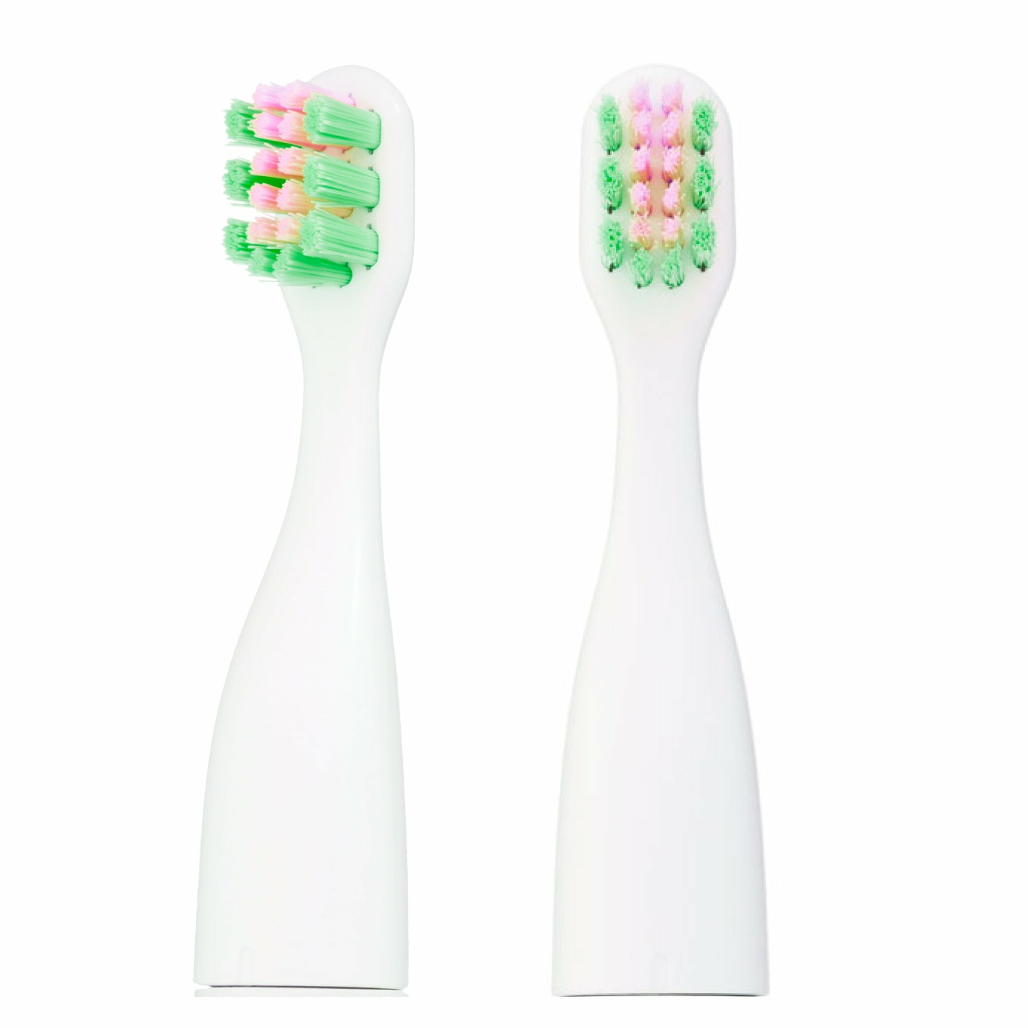 E-shop VITAMMY TOOTH FRIENDS náhradné násady, zeleno-ružová, 2ks,