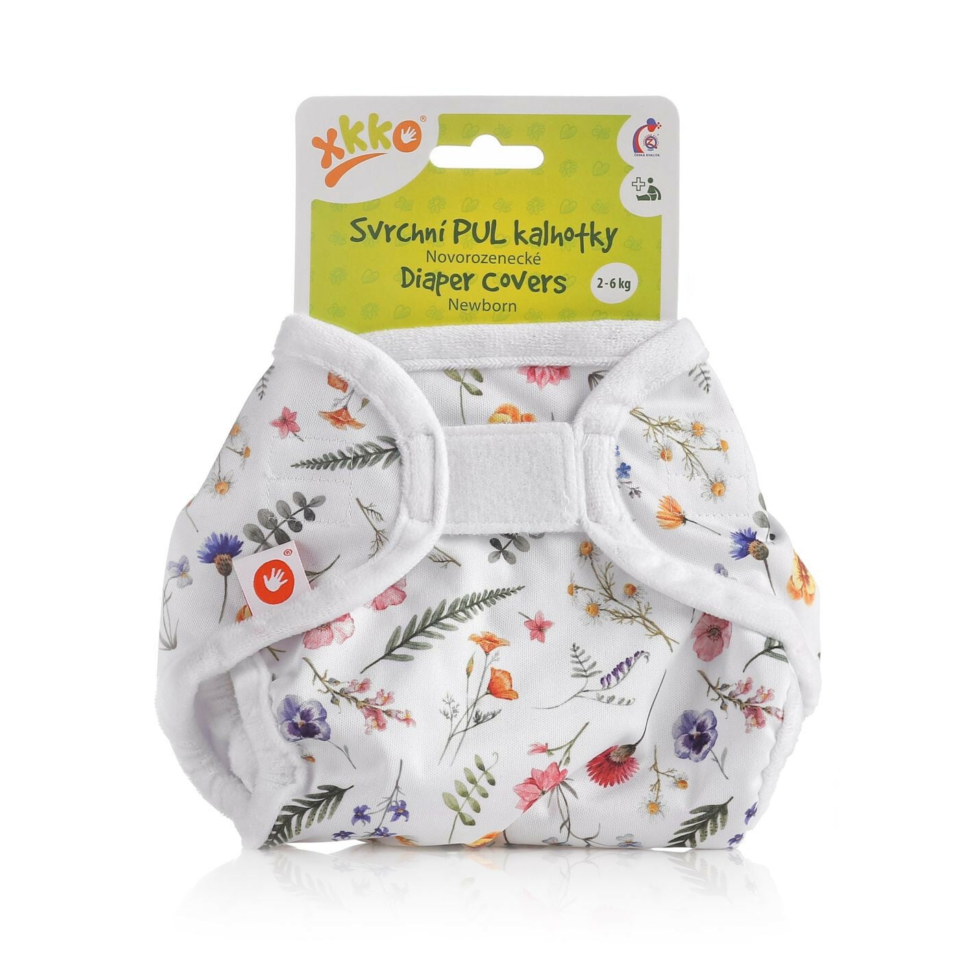 E-shop XKKO Vrchné plienkové nohavičky, Newborn - Summer Meadow