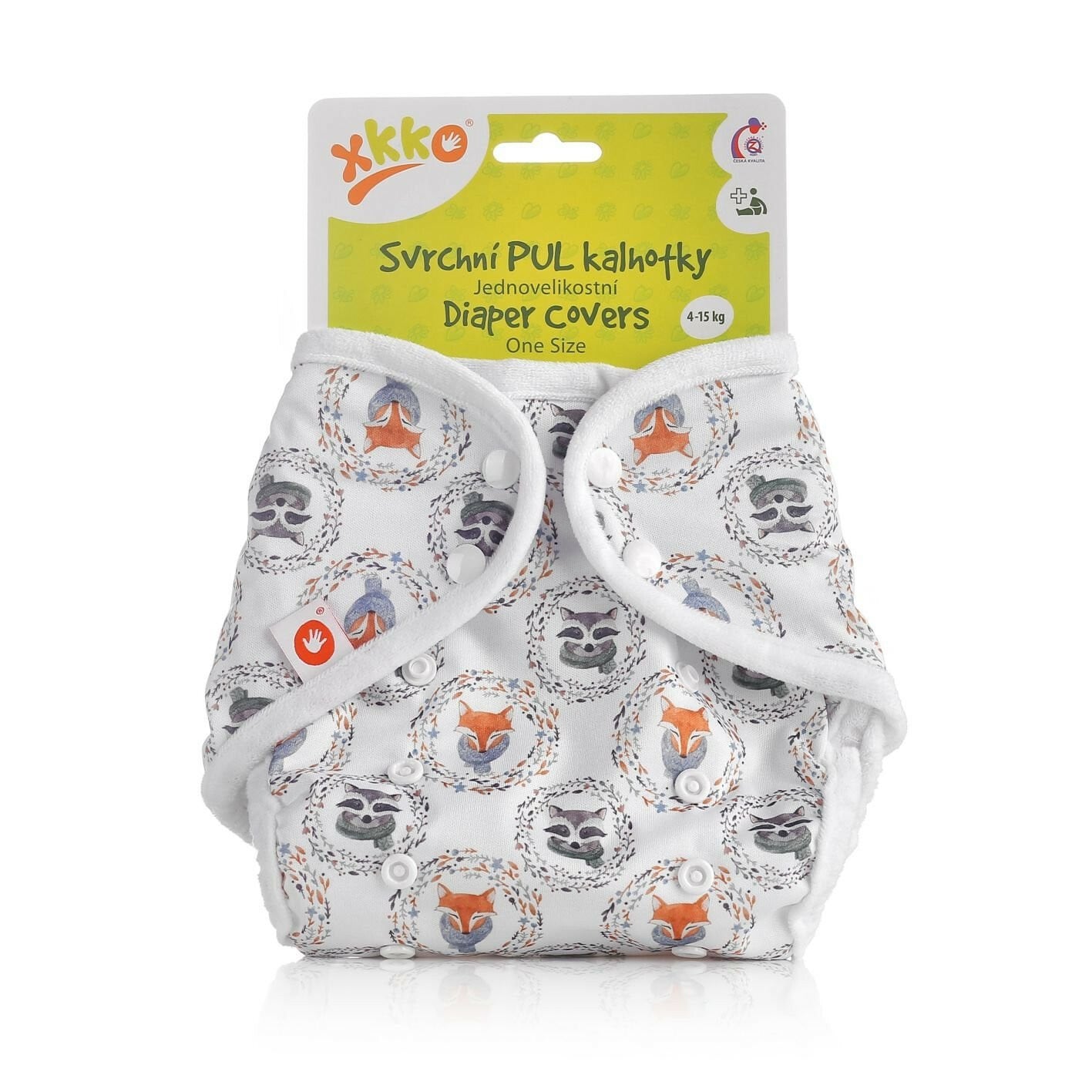 E-shop XKKO Vrchné plienkové nohavičky One Size - Fox&Raccoon