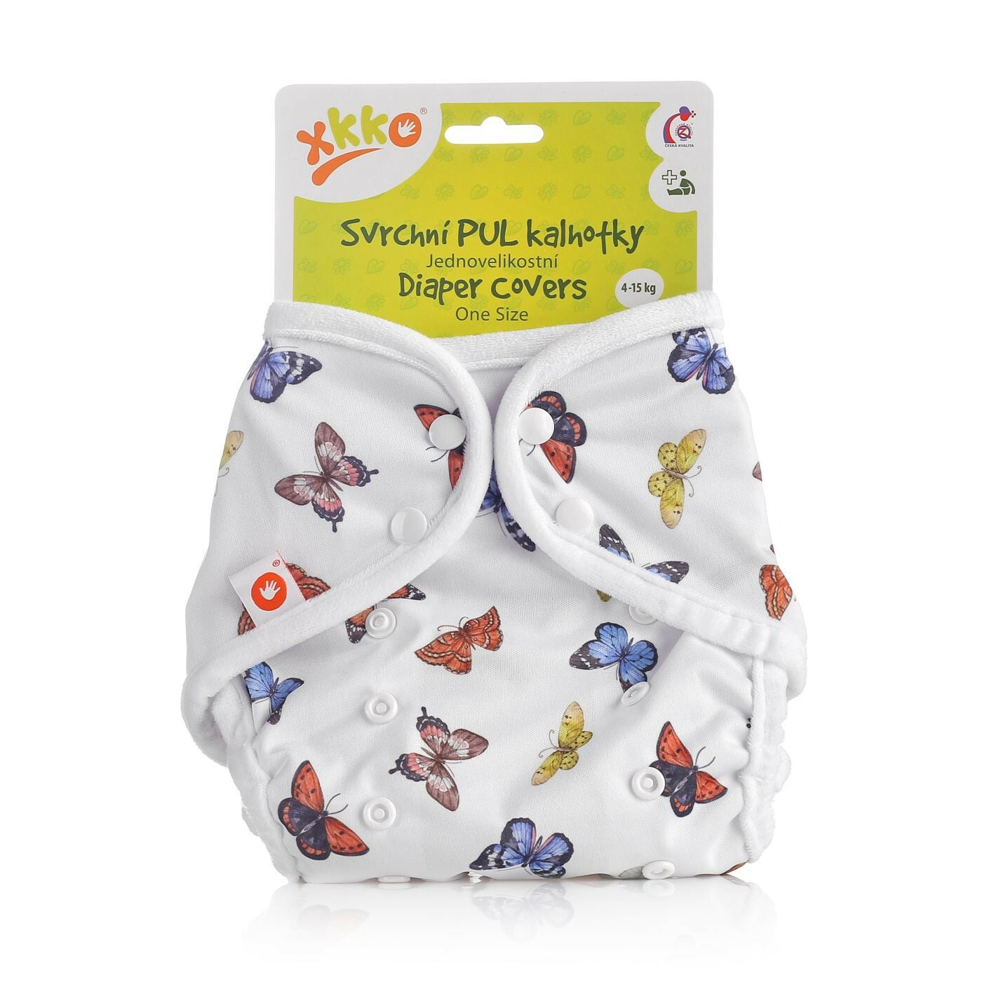 E-shop XKKO Vrchné plienkové nohavičky One Size - Butterflies