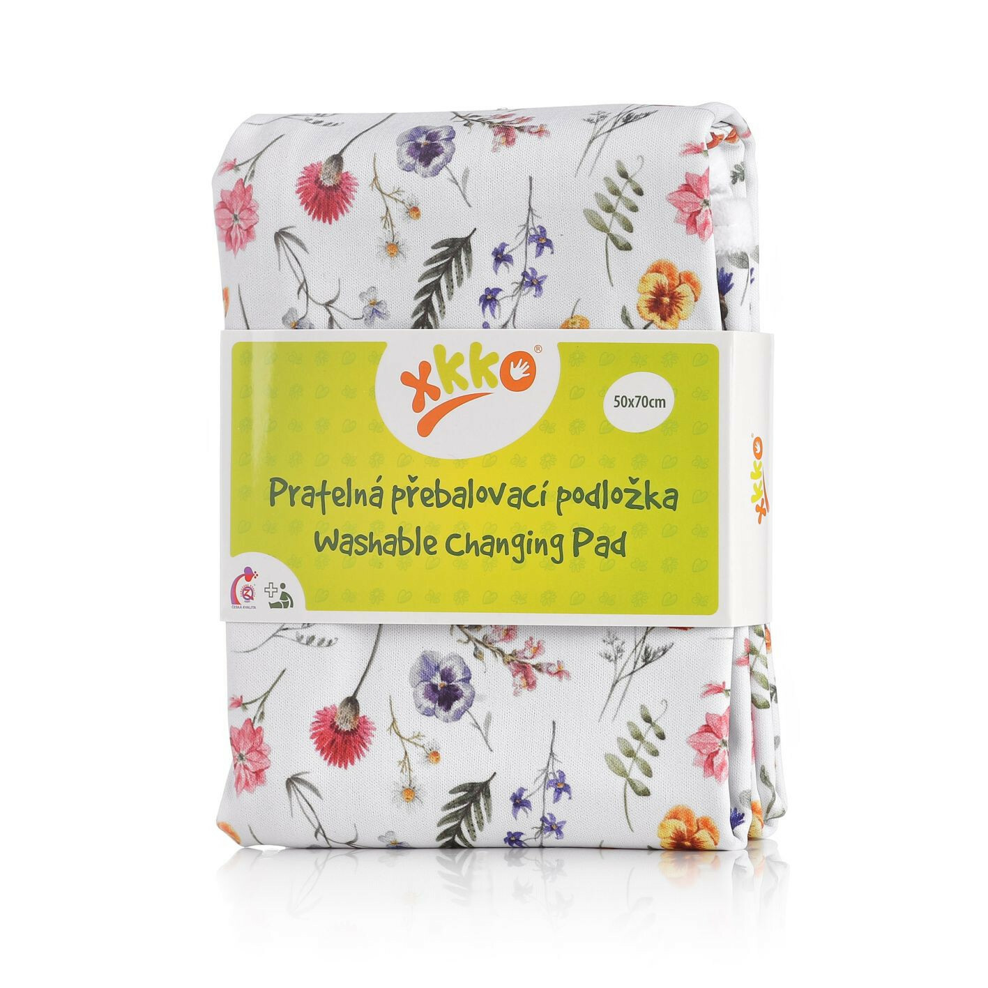 E-shop XKKO Prebaľovacia podložka, 50x70 - Summer Meadow