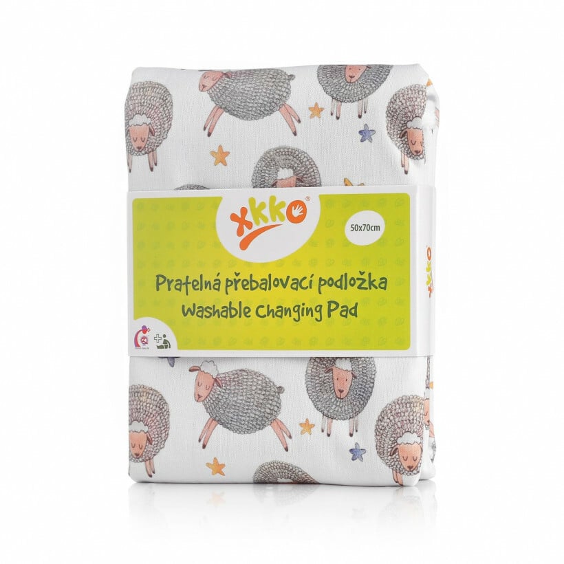 E-shop XKKO Prebaľovacia podložka, 50x70 - Dreamy Sheeps