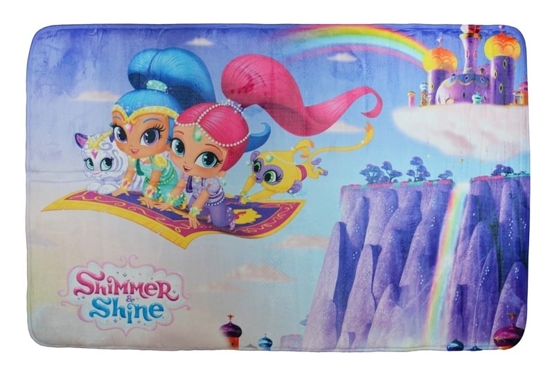 E-shop Nickelodeon Detský koberec, ultra mäkký, Shimmer & Shine 100 x 150cm