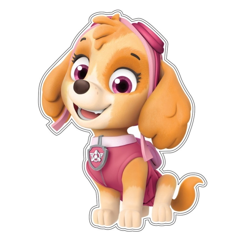 E-shop Nickelodeon Nástenná dekorácia Paw Patrol, Skye