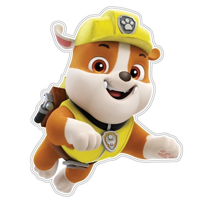 E-shop Nickelodeon Nástenná dekorácia Paw Patrol, Rubble