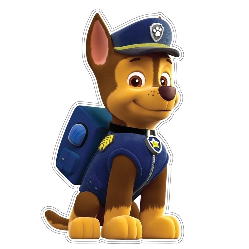 E-shop Nickelodeon Nástenná dekorácia Paw Patrol, Chase