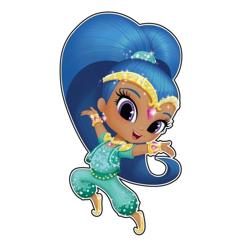 E-shop Nickelodeon Nástenná dekorácia Shimmer & Shine, Shine, malá