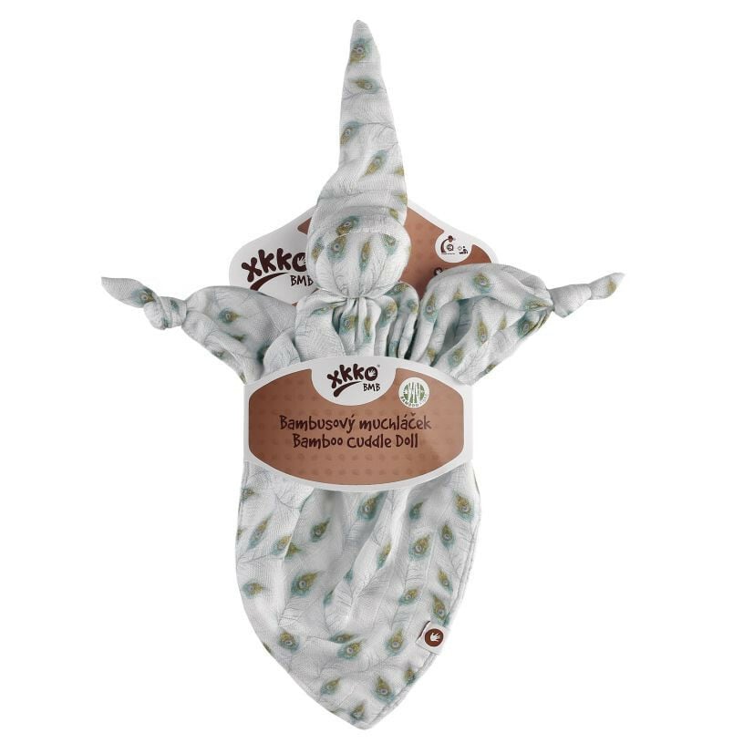 E-shop XKKO BMB Digi - Peacock Feathers, Bambusový maznáčik
