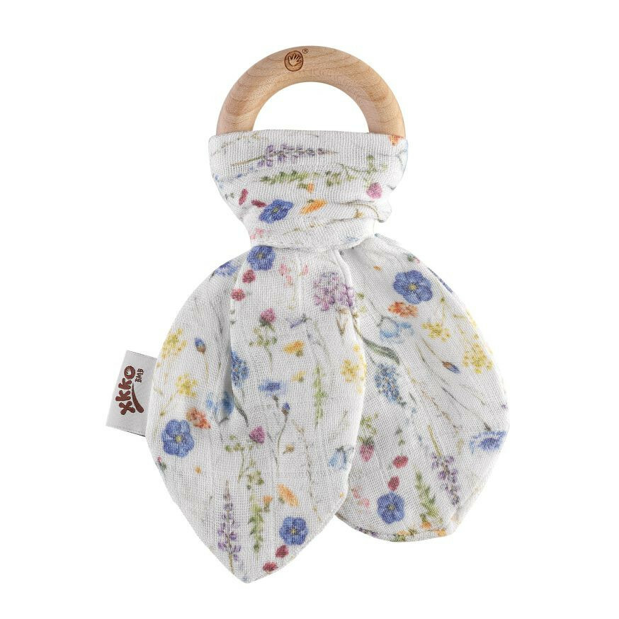 E-shop XKKO BMB Digi Hryzátko Lístky - Blue Wildflowers,
